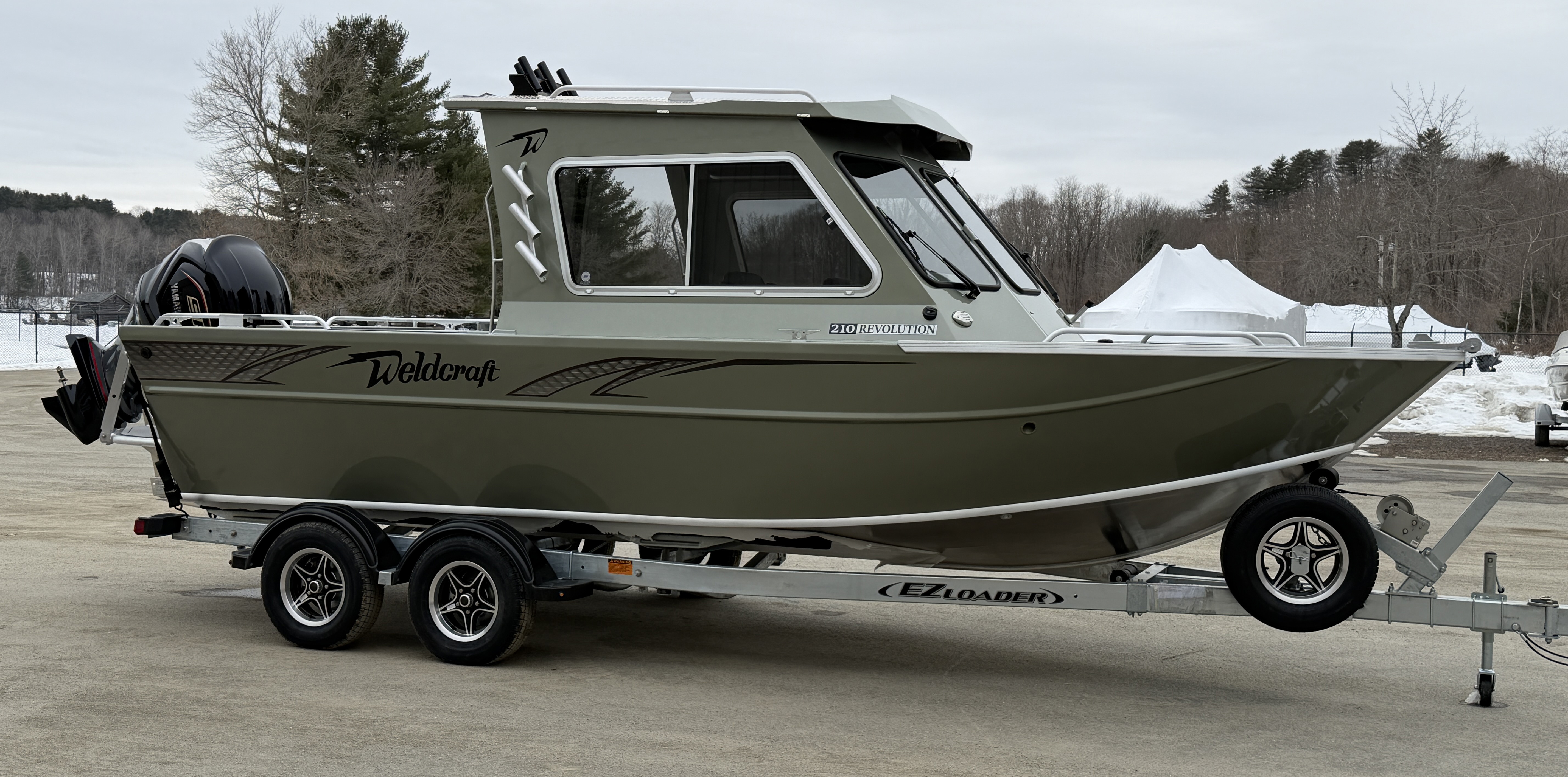 2026 Weldcraft 210 Revolution - Seafrost Metallic